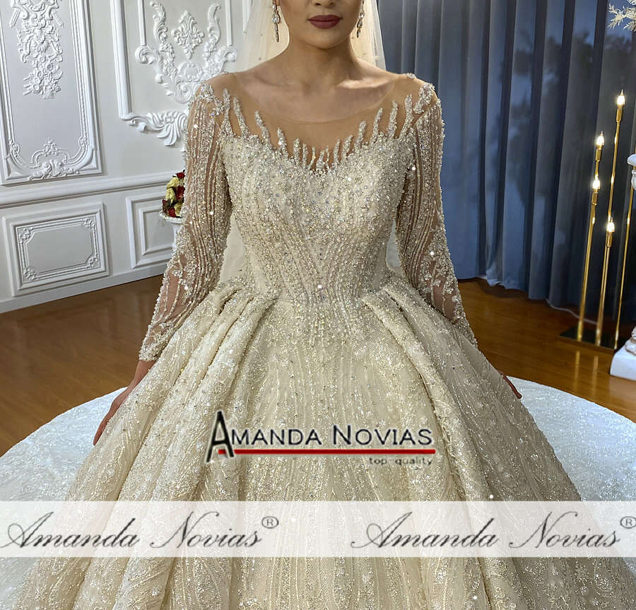 New Fashion Bridal Dress Amanda Novias Designer Wedding