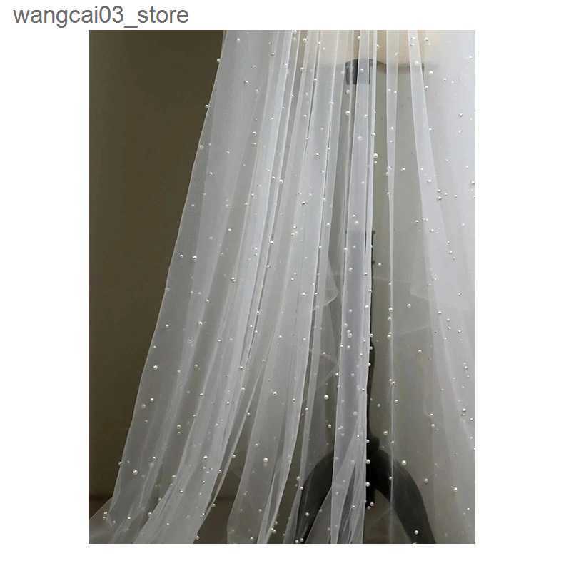 Maternity Dresses Tulle Maternity Dresses For Photo Shooting Pregnant Photography Props Lace Wraps Scattered Pearls Studded Mesh Outfit L240910