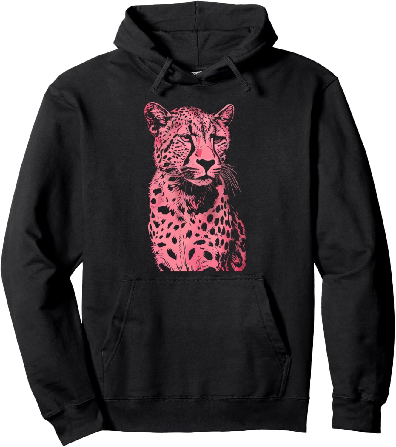 Hoodie for Mens Womens Leopard Silhouette Animal Art For Women Men Kids Pullover Hoodie Graphic Hoodies sweatshirt Pullover Long Sleeve