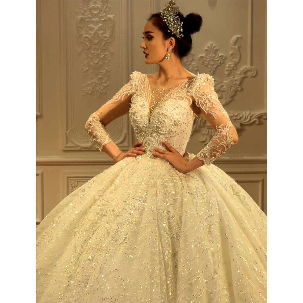 Sparkg Beading Wedding Gowns Amanda Novias 2024