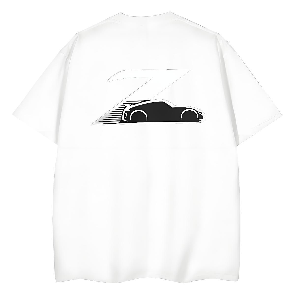 2024 T-Shirts 230g Pure Cotton Breathable Street Wear car Woman Tshirt Wholesale Cartoon Print Clothings
