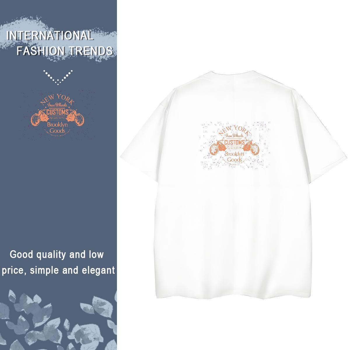 Classic Woman T Shirts 100% Cotton 230g O Neck Short Sleeves Casual Beach Motorcycle Women Tees Female Cartoon Anime Tops Tees