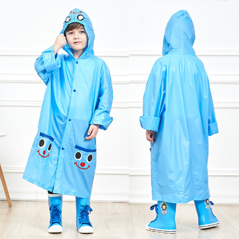 Children's hooded raincoats are fashionable and versatile making them a focal point even on rainy days