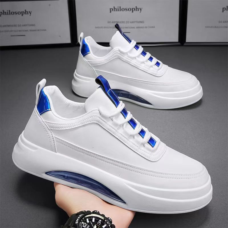 Spring New Trend Versatile Casual Sports Thick Sole Lightweight Anti slip Breathable Trendy Shoes Men's
