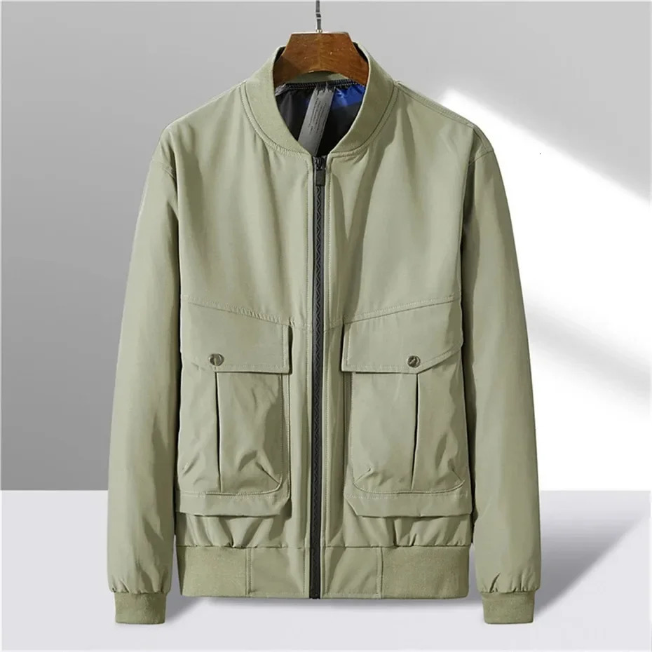 10XL 8XL Plus Size Jackets Men Fashion Causal Cargo Coats Male Baseball Jacket Autumn Windbreaker Big 241011