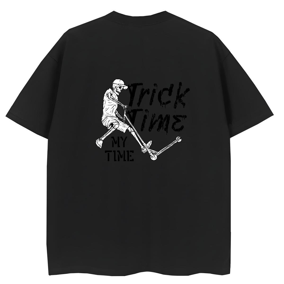 Stylist Women T Shirts 230g Pure Cotton Crew Neck Sport skull Women Tees Designer Nice Oversized Wear