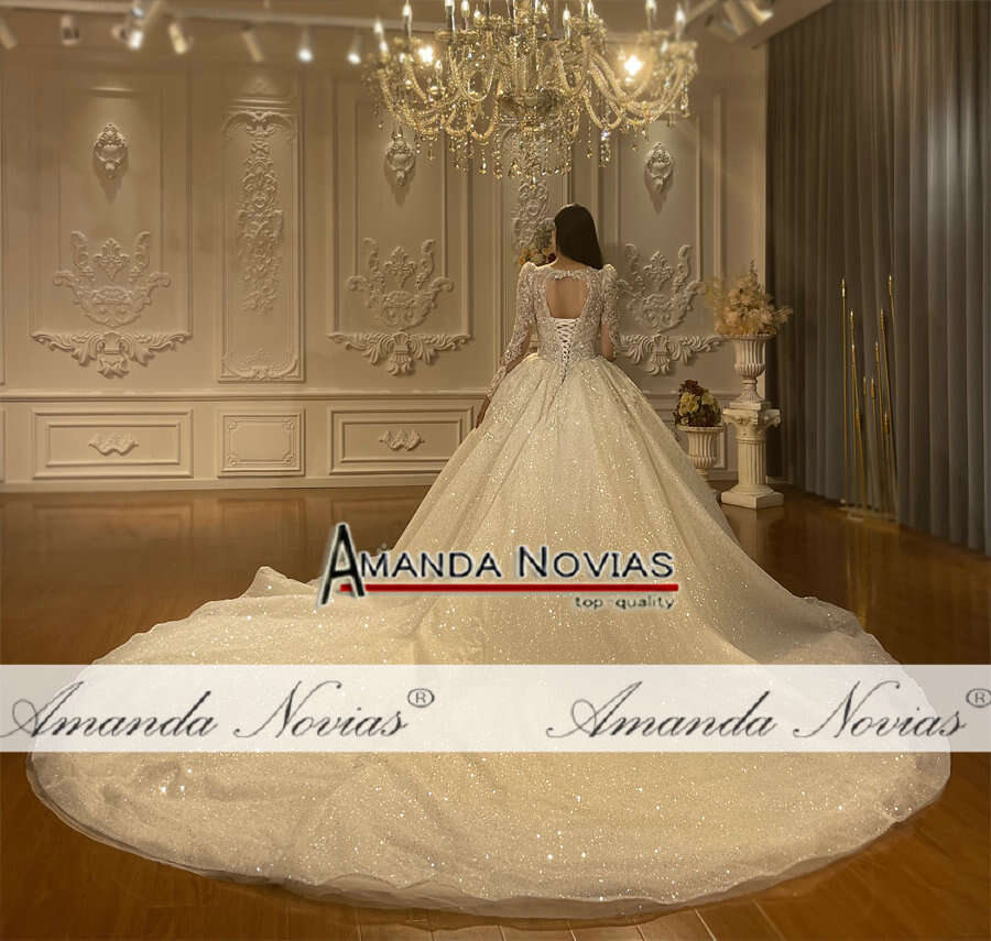 Wedding Dress For Women 2024 Bride big bow