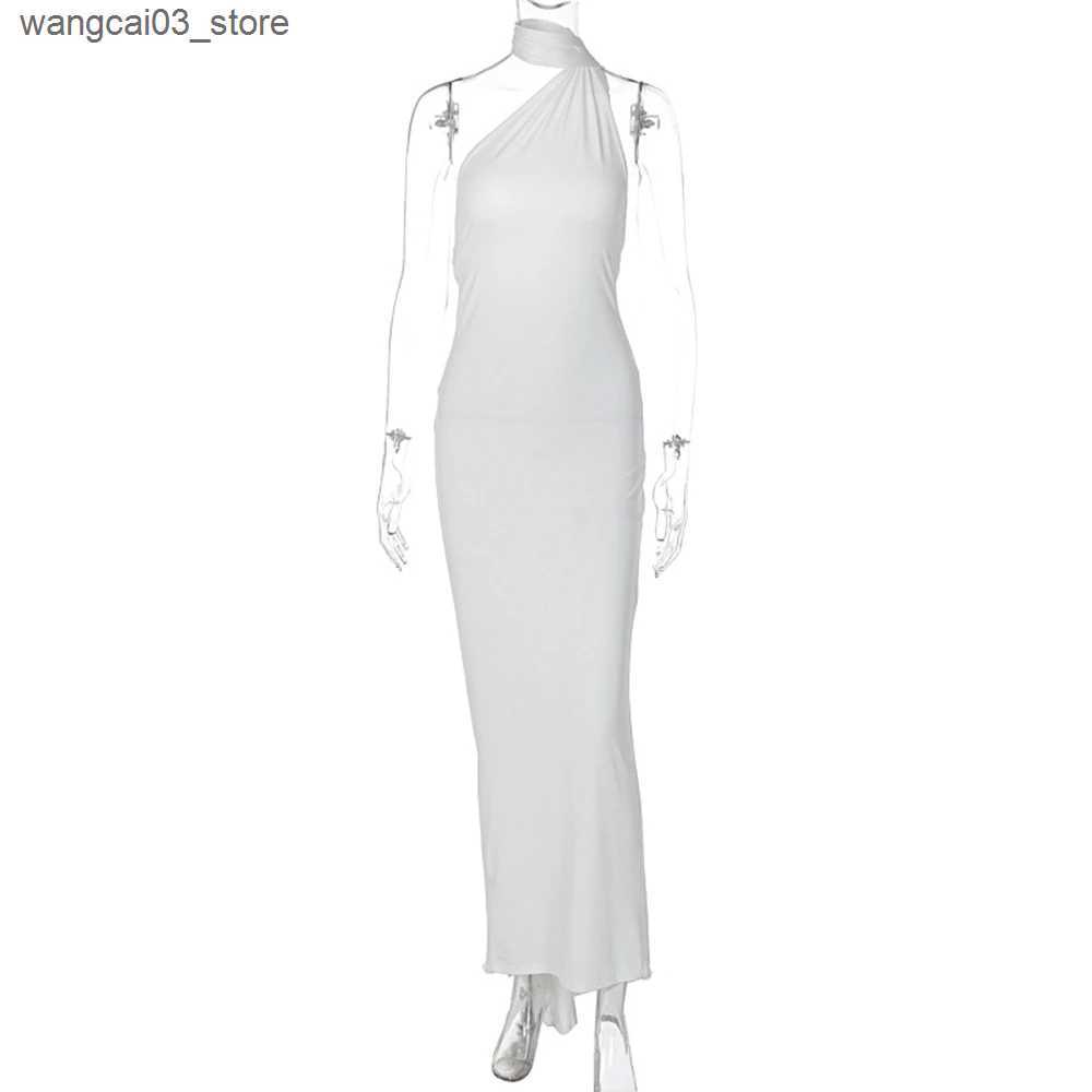 Maternity Dresses Sleeveless Milk Silk Backless Pleated Bodycon DressSummer 2024 Elegant Sexy Maternity Dress Perfect for Photography Shoots L240910