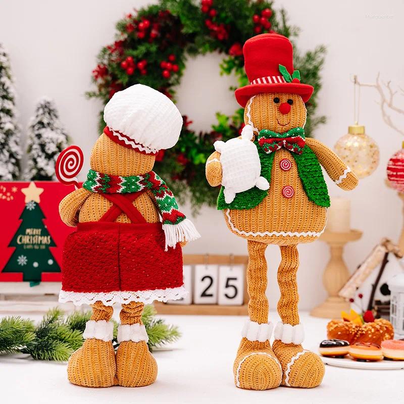 Telescc Christmas Gingerbread Man Ornament Home Xmas Decor | 2023