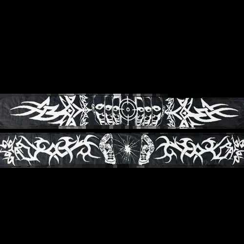 Scarves Fashion Creative Goth Creative Striped Knitted Womens Scarf Mens Scarf Winter Scarf ron Black Sage Luminous Y2K Kpop J241010