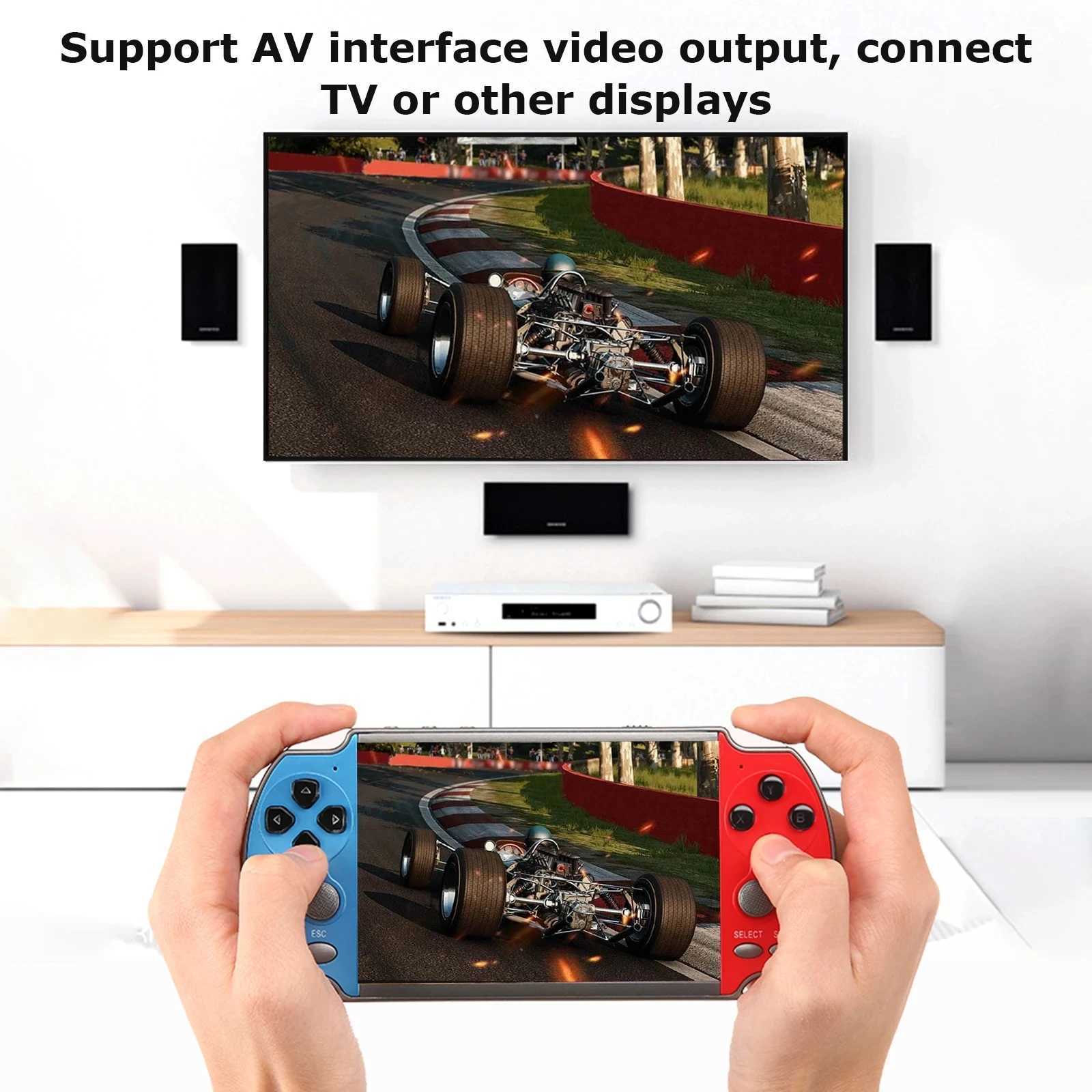 Handheld Portable Mini Retro Video TV Hand Game Console Player Arcade Machine for Kids Gaming Videogame Emulator Box Retrogaming Z241011