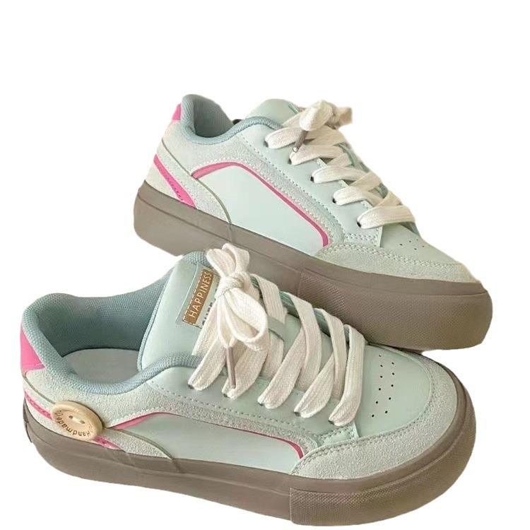 Strictly select American style shoes for children's 2024 Spring and Autumn new ins versatile design sense niche sports and leisure shoes