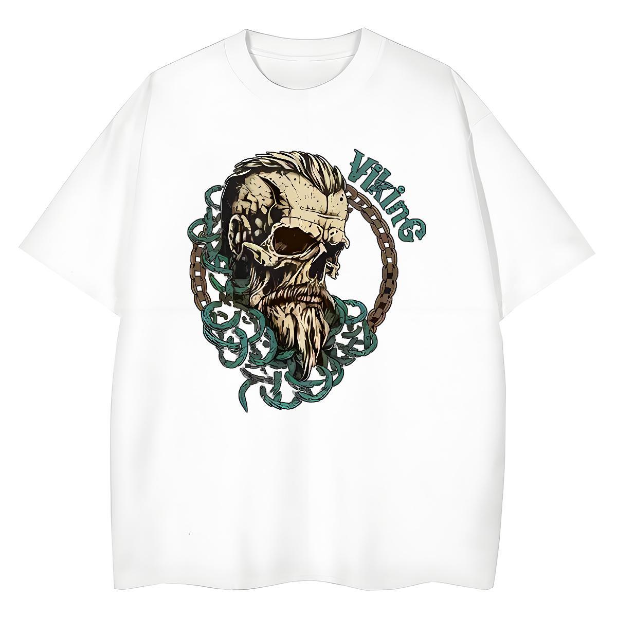 2024 Designer T Shirts Women 230g Cotton Crew Neck Casual skull Unisex Tshirts Wholesale Anime Print Wear