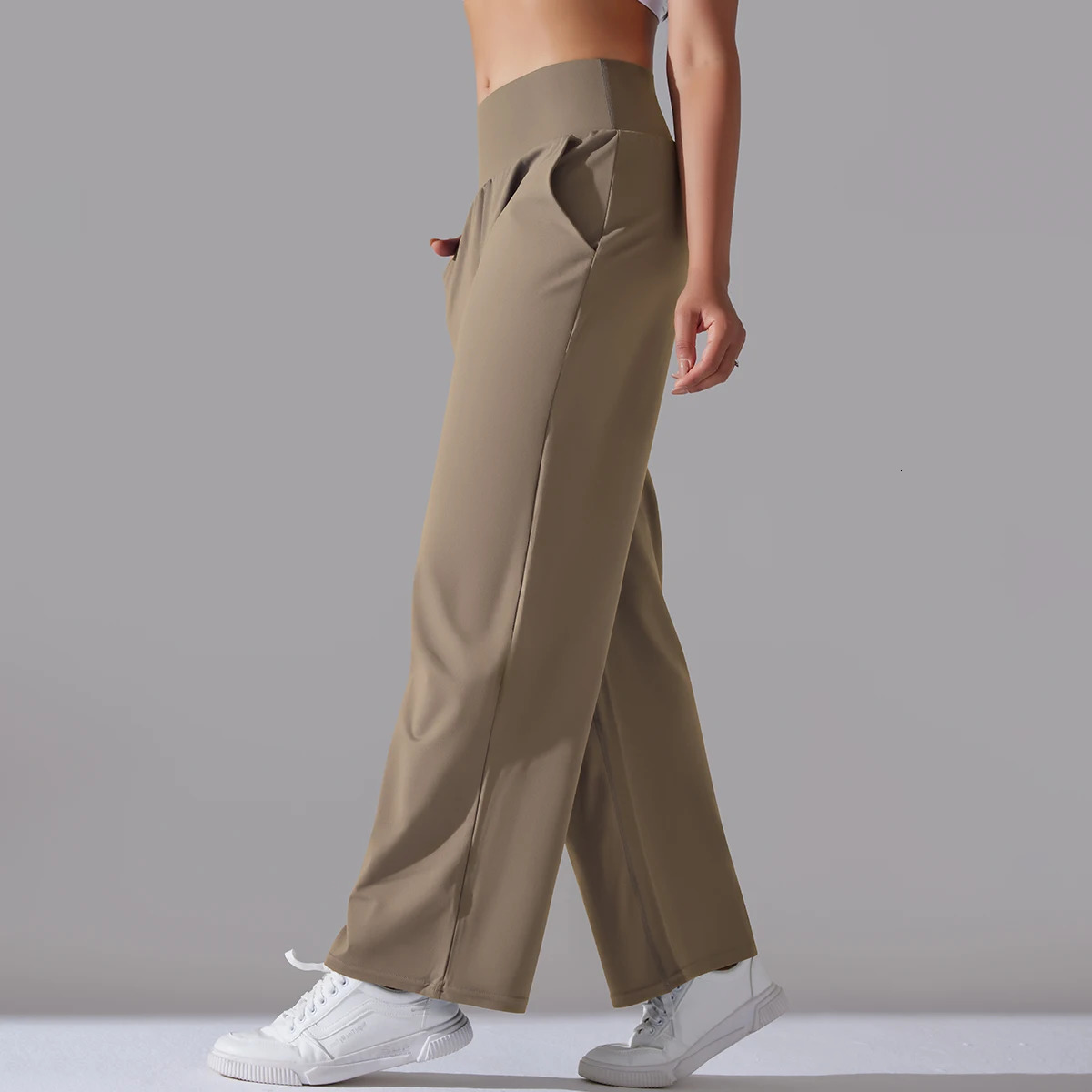 Casual Pants Women Loose Straight Wide Leg Pants Wide Leg Pants Office High Waist Pants Woman Pants Baggy Dance Leggings 240930