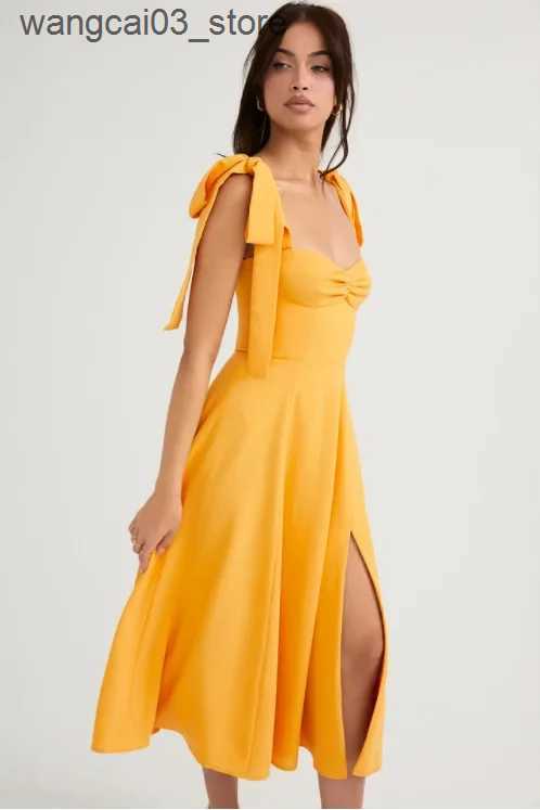 Maternity Dresses Elegant Long Slip Womens Summer Midi Dress Sleeveless Backless Corset Korean Dresses Ladies 2024 Female Vestidos L240910