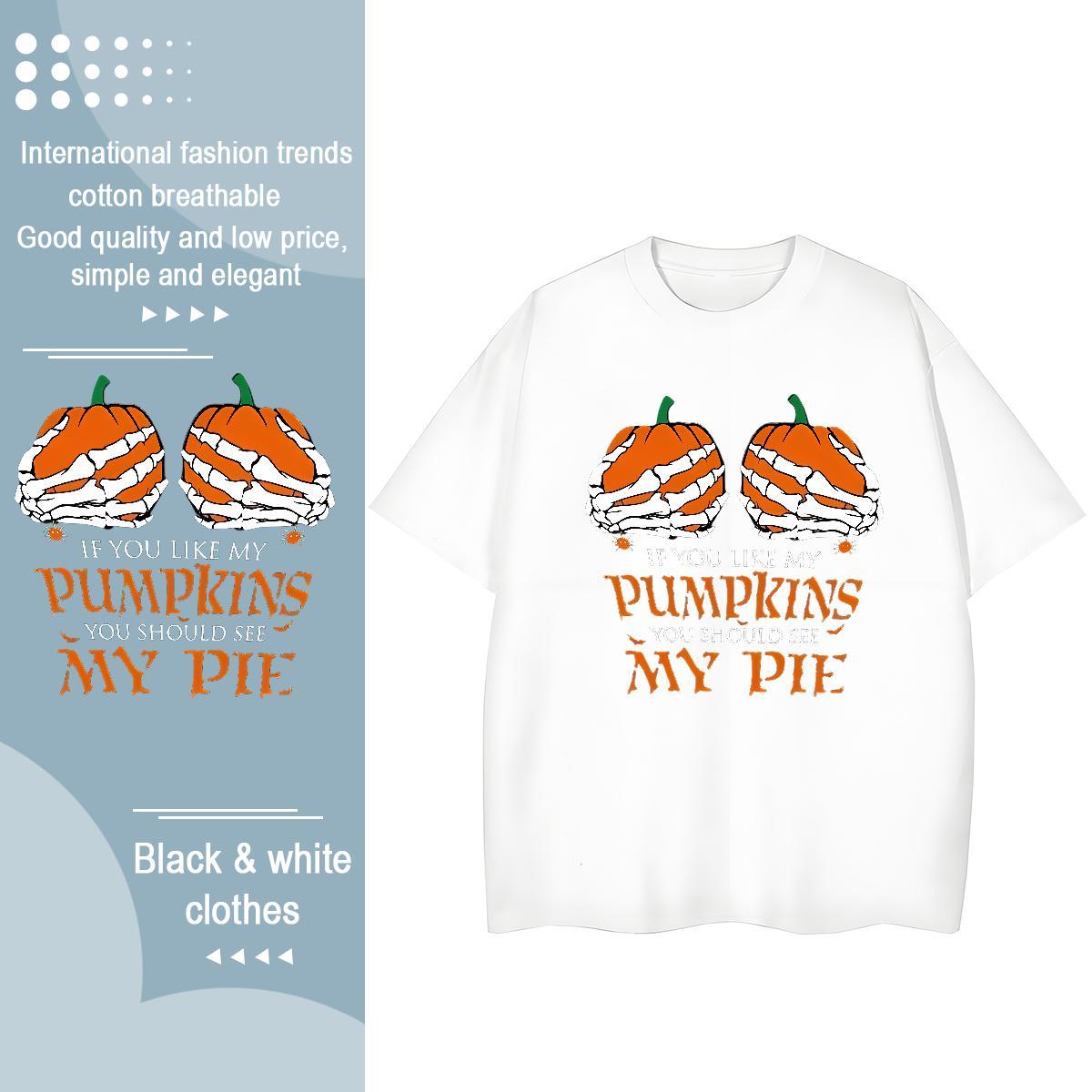 Custom Woman T Shirts 230g Pure Cotton Crew Neck Breathable Summer Casual skull Unisex Tshirts Designer Custom Printing Tops