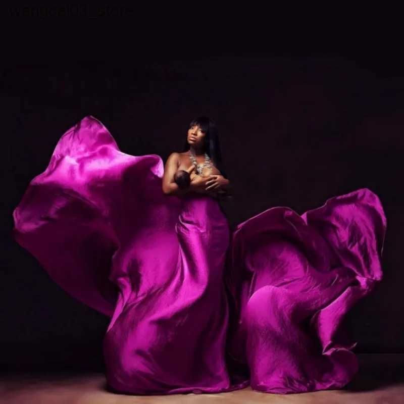Maternity Dresses Satin Maternity Photography Prop Smooth Satin Cloth Solid Color Multicolor 1x1.5m DIY Props High Quality Wedding Dress Fabric L24091