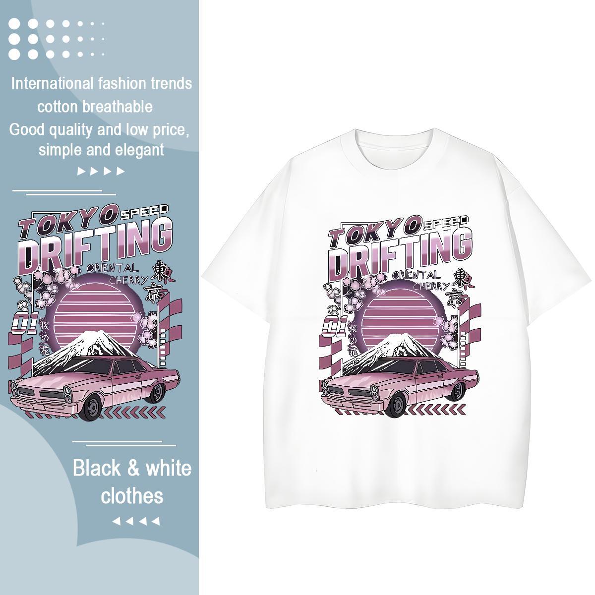 Fashion New Woman T Shirts 230g Pure Cotton Breathable Soft Casual Daily Wear car Women Tees Female Customized Polos