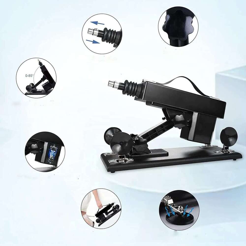 Automatic Heat Sex Machine with Dildo Attachments Sex Toys for Women and Men Thrust Love Machine Fucck Machine Masturbation Tool