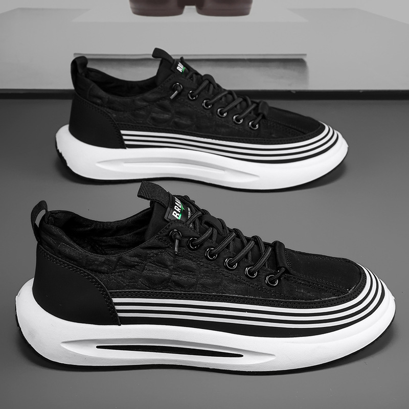 Versatile Men's New Summer Youth Comfortable Sports Ice Silk Cloth Surface Breathable Casual Shoes