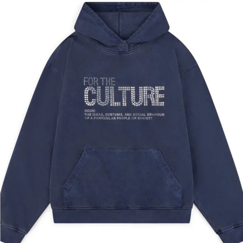 Streetwear Harajuku Alphabet Rheinstone Super Large Hoodie Womens Sweater Y2K Gothic Casual Lazy Clown Couple Top 241011