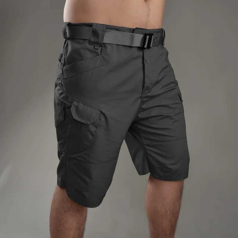 Mens Breathable and Wear-Resistant Urban Tactical 5-Inch Shorts - Tactical Military Fanatic Outdoor Training Hiking Shorts W250621
