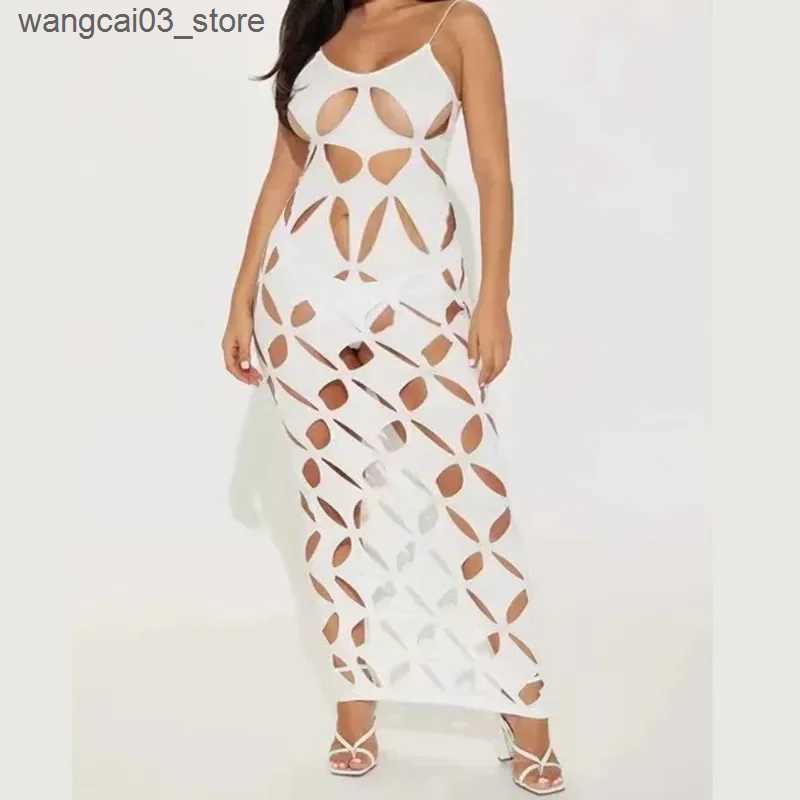 Maternity Dresses Fashion Hollow Out Maternity Photography Props Dress Sexy Slim Strap Dress Photo Shoot Dress For Women L240910