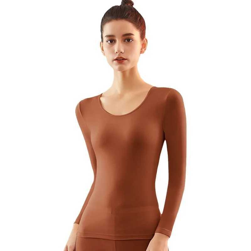 Women's Thermal Underwear thermal underwear Modal high stretch Winter clothes for women Long Slve Tops Warm Pants Leggings Thermo Underwear Y2410