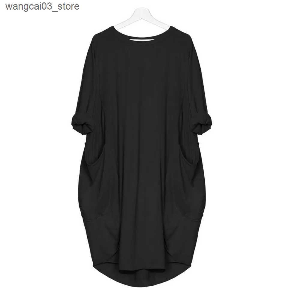 Maternity Dresses Spring Autumn Long Sleeve Casual Loose Dress Maternity Clothes for Pregnant Women Vestidos Gravidas Lady Dress Pregnancy Dresses L24