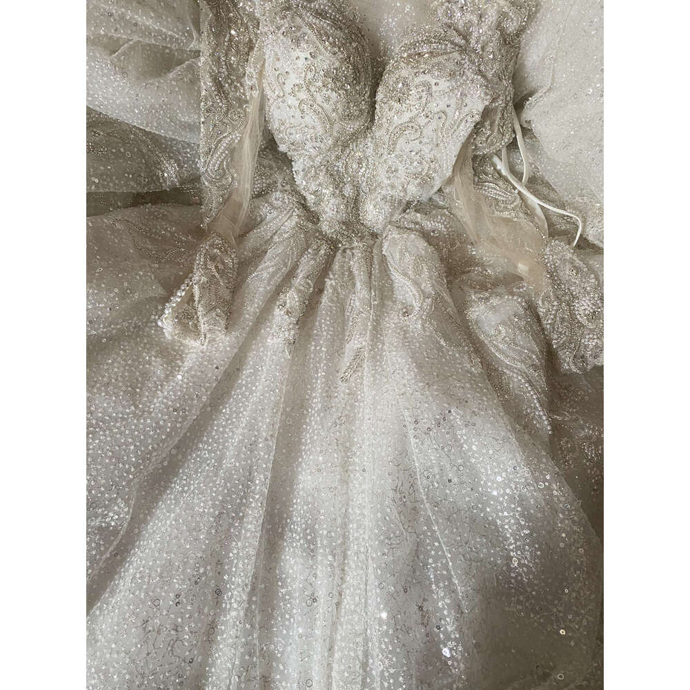Wedding Dress For Women 2024 Bride big bow