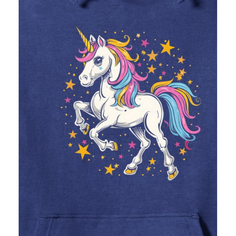 Hoodie for Mens Womens Unicorn Horse Stars Magic Fantasy Cute Fun whimsical Graphic Pullover Hoodie Graphic Hoodies sweatshirt Pullover Long Sleeve