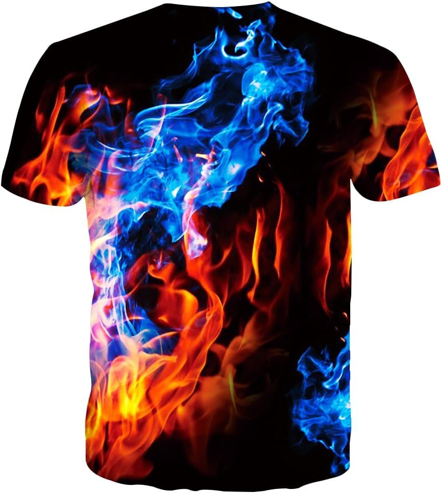 Mens T shirt Unisex Stylish 3D Printed Shirts Short Sleeve Graphic Tops Tees for Men and graphic tee Casual tops summer Trendy Fashion cool
