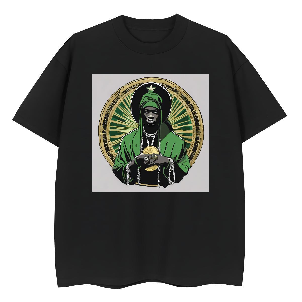 2024 Designer T shirt 230g 100% Cotton Breathable Crew Neck Daily Outfit cash Women Tshirts Loose fit Anime Wear