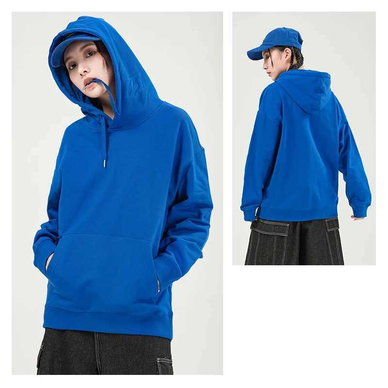 330GSM 100% Cotton Hoodies Men Women DIY Customize Your OWN Design /Picture/Text Customzation Unisex Hooded Sweatshirt LX241011