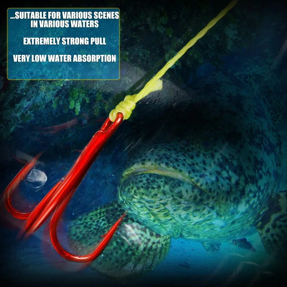 BAKAWA 4 Strands Multifilament Fishing Line 300M 500M 1000M 100M Carp Japanese 100 PE Braided Wire Fish Accessories 241007