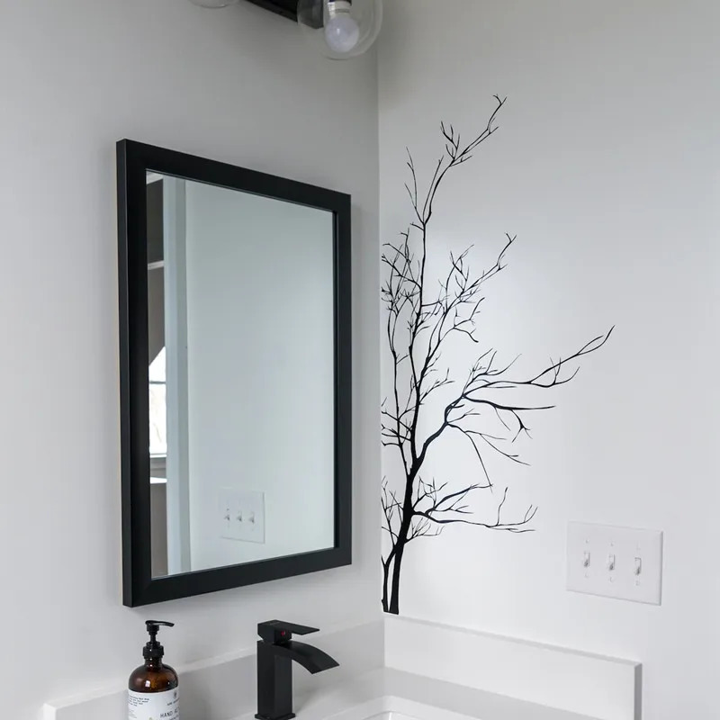 Bare branch vinyl wall stickers bedroom bathroom nurse office home bedroom living room wall art decoration stickers 241008