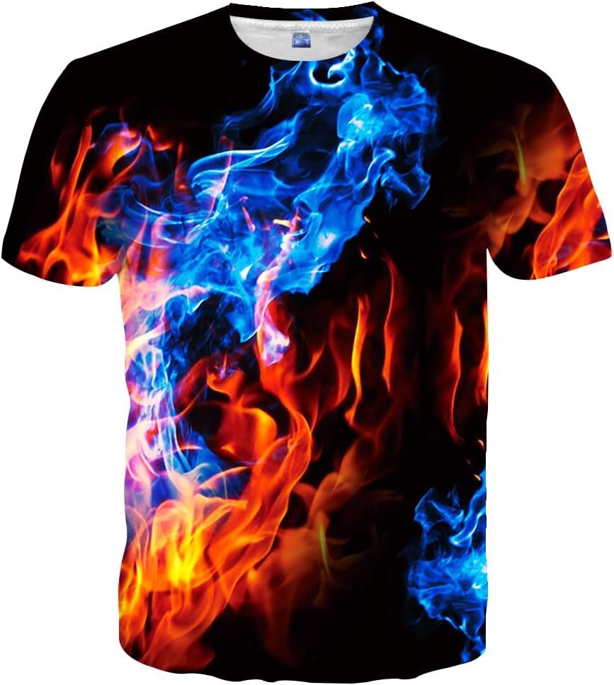 Mens T shirt Unisex Stylish 3D Printed Shirts Short Sleeve Graphic Tops Tees for Men and graphic tee Casual tops summer Trendy Fashion cool