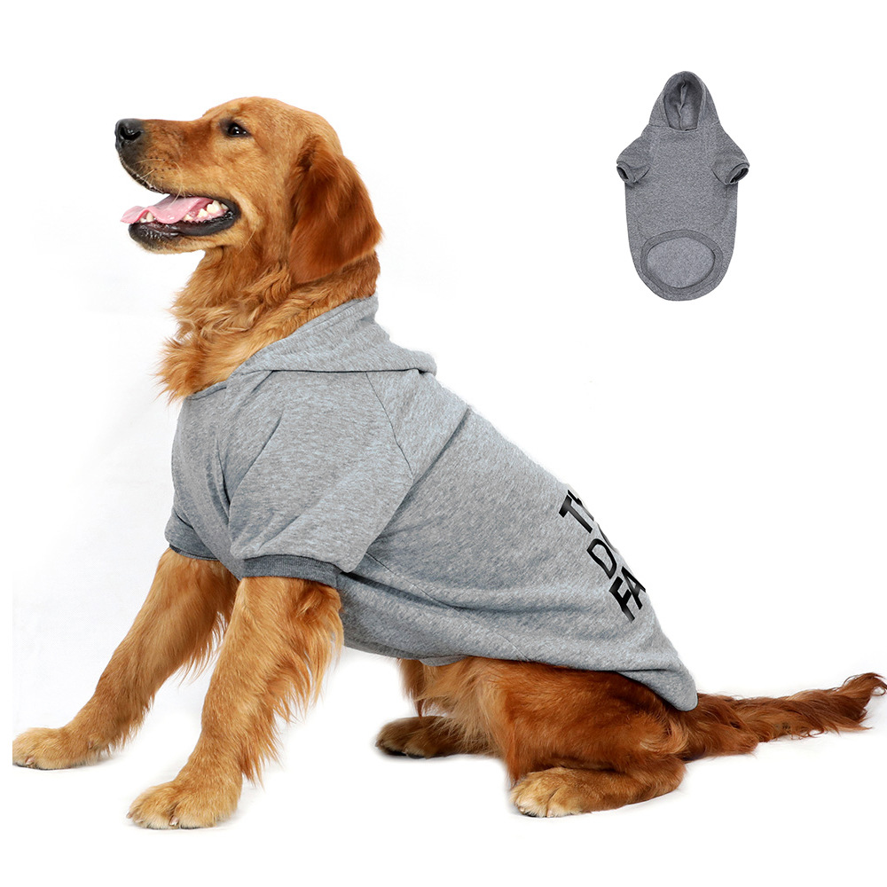 The Dog Face Dog Apparel Soft and Warm Dog Hoodie, Dog Winter Coat, Cold Weather Clothes Sweatshirt for Small Medium Large Dogs Puppy Cat Boys Girls G