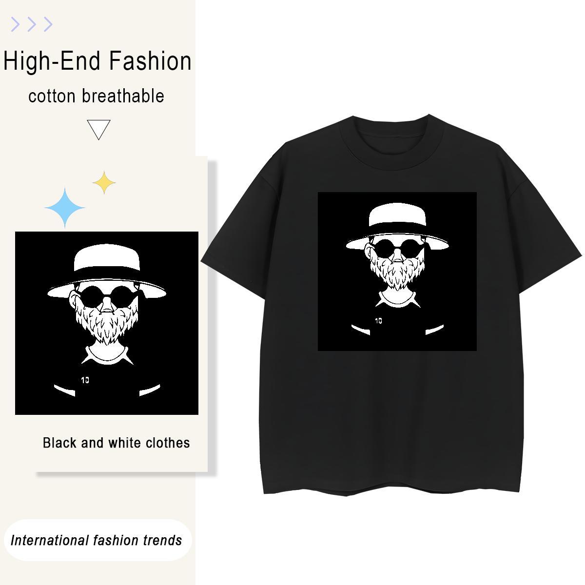 Factory Direct Woman T Shirts 100% Cotton 230g O Neck Short Sleeves Daily Wear skull Lady T shirt Brand Oversized Top Shirts
