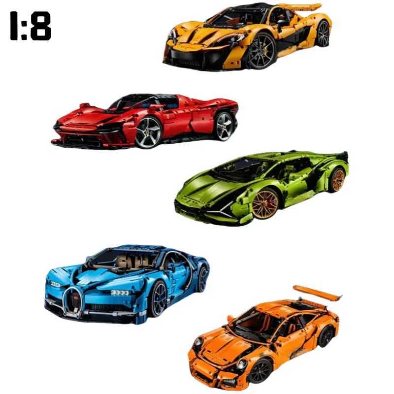 Blocks Blocks New 42172 42143 42115 42083 Technology Supercar Moc Model Building Blocks Adult Toys Childrens Birthday Gifts Y241011NDJ7 CL250109