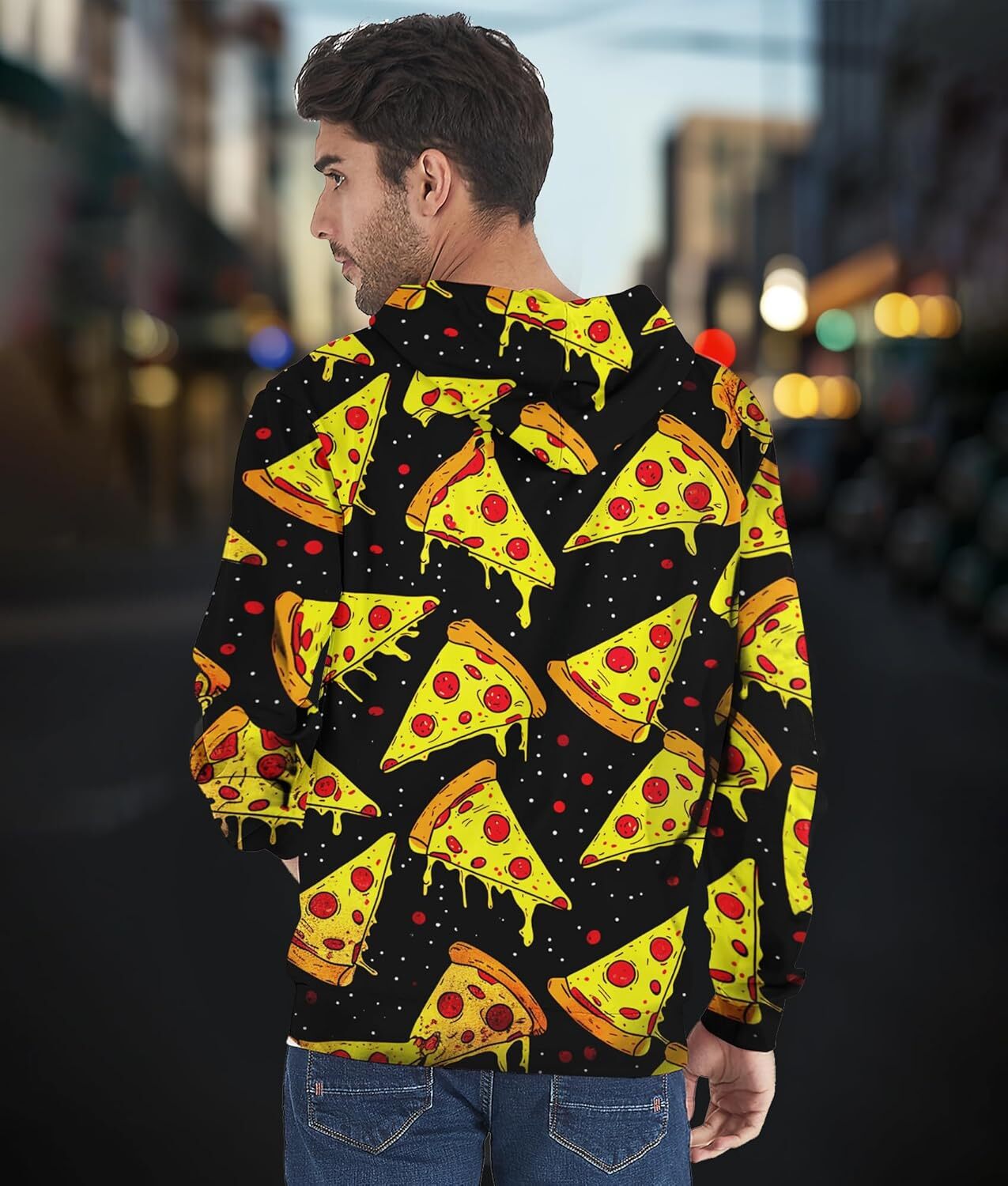Hoodie for Mens Womens 3D Novelty Hoodies Pullover Sweatshirt Graphic Print With Pockets Graphic Hoodies sweatshirt keep warm