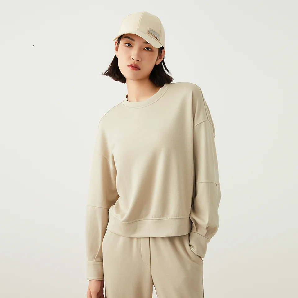 K2508W High Quality Short Loose Top Autumn/Winter Womens Acetate Wool Long Sleeve Sweater 241011