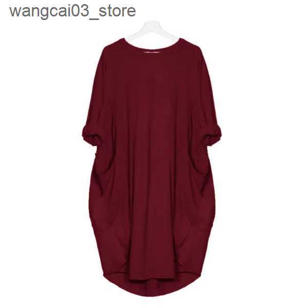 Maternity Dresses Spring Autumn Long Sleeve Casual Loose Dress Maternity Clothes for Pregnant Women Vestidos Gravidas Lady Dress Pregnancy Dresses L24