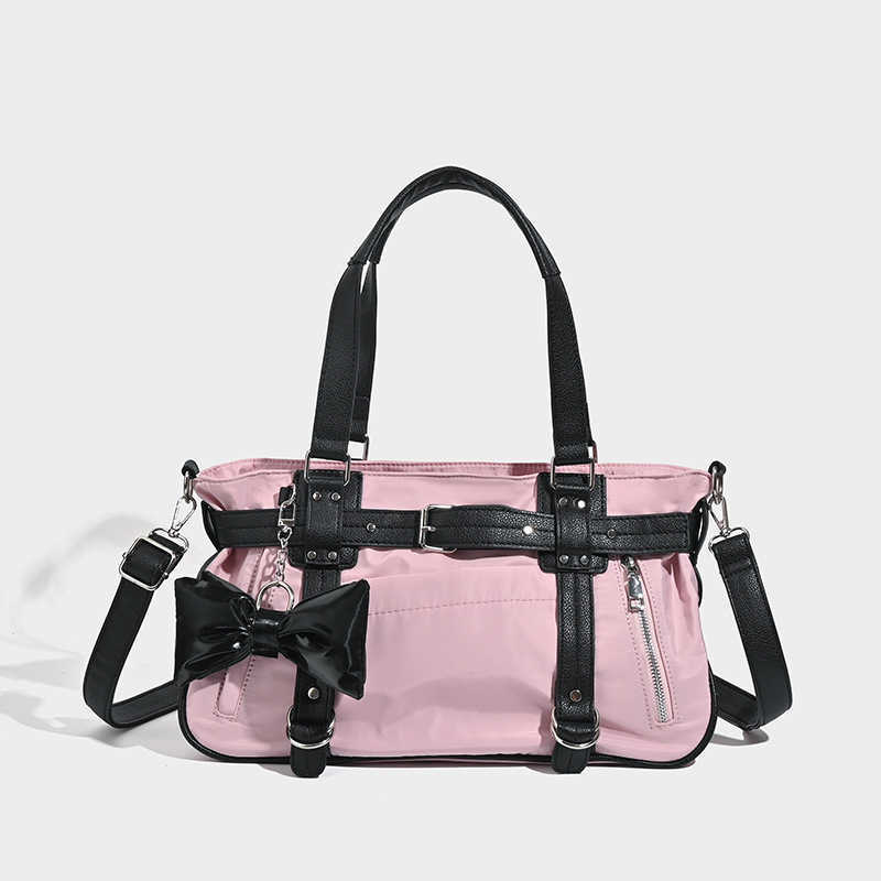 CMM Small and High End Polyester Large Capacity Sports Yoga Commuting Tote Bag Single Shoulder Armpit Bag Womens Hand Held Crossbody Bag