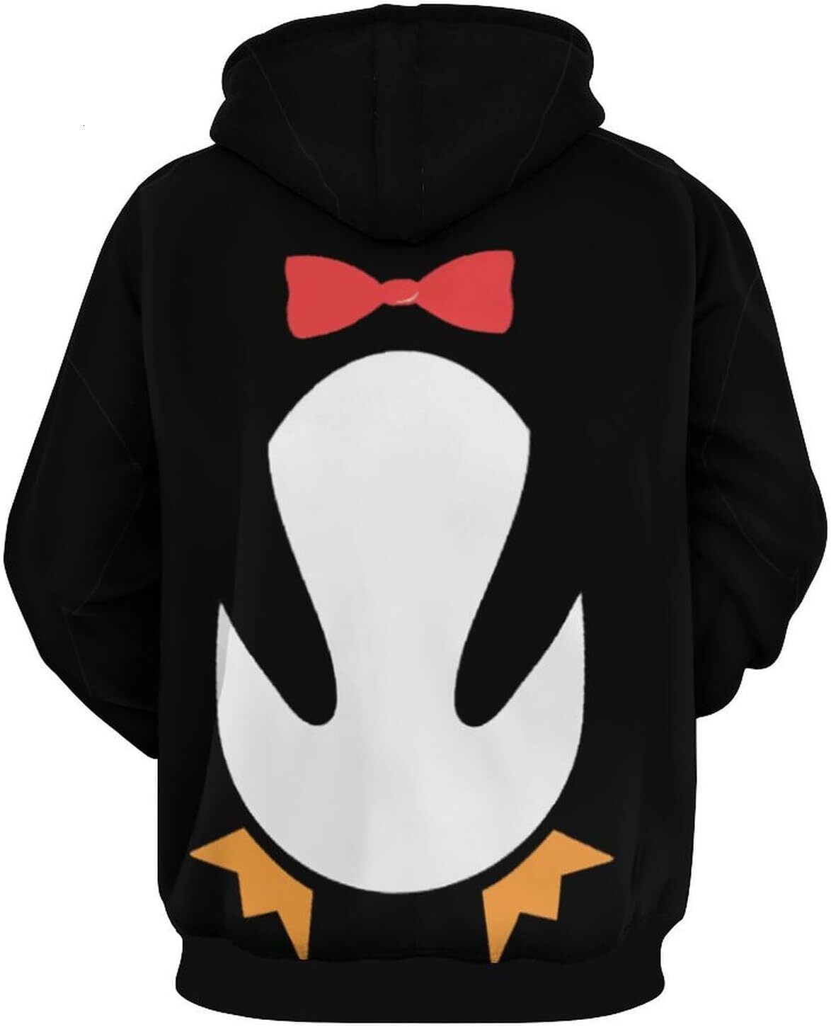 Hoodie for Mens Womens Cute Penguin Hoodie Funny Hoody Sweatshirts for Mens Kids Active Hoodies Graphic Hoodies sweatshirt Pullover Long Sleeve