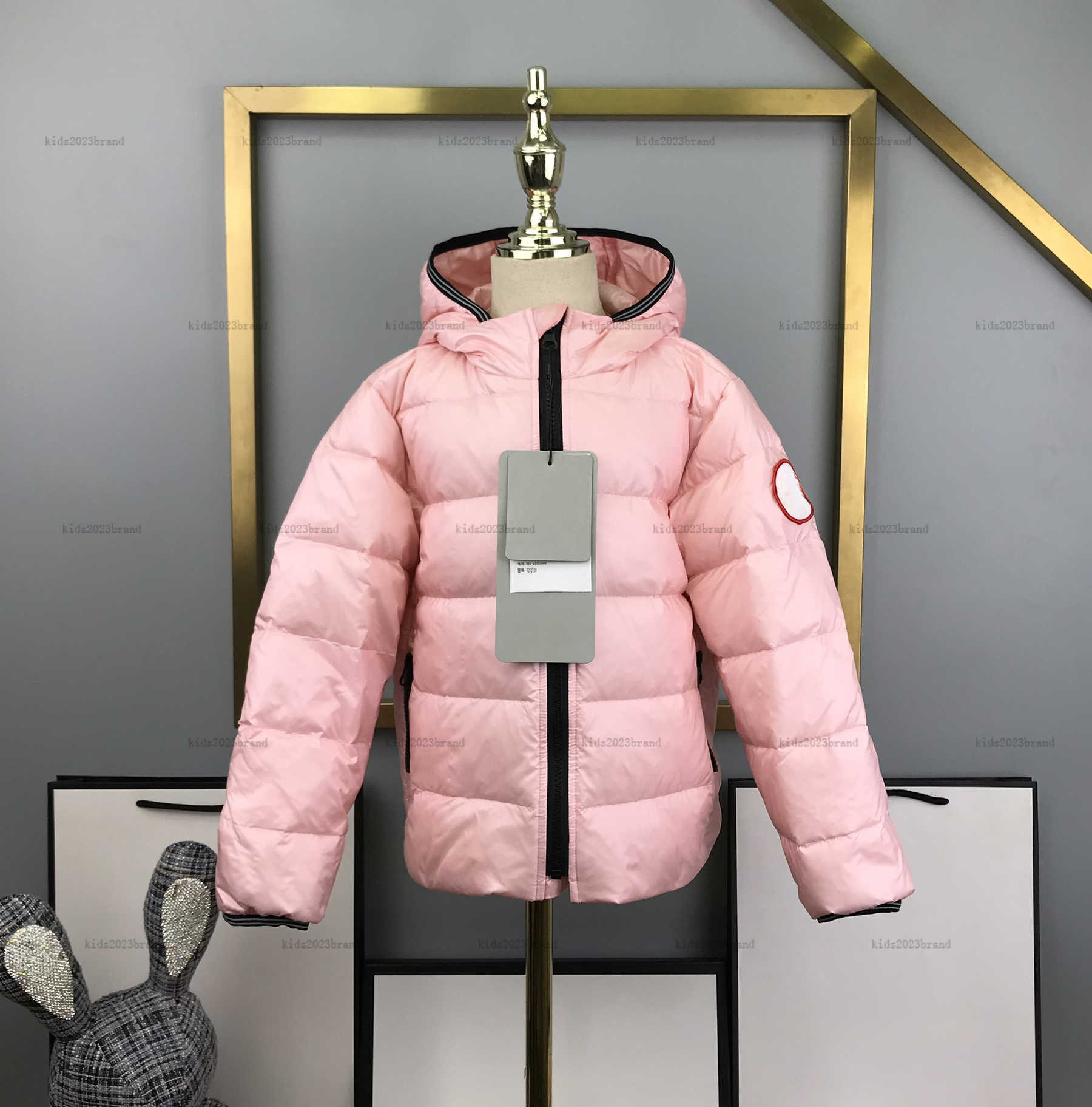 New kids down coat winter baby Jackets kids designer clothes Size 110-150 CM Warm clothing White duck down filling boys girl Outwear