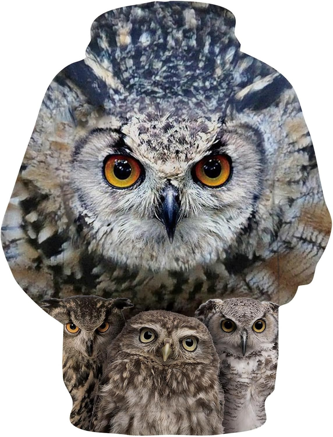 Hoodie for Mens Womens Hoodies for Men 3D Graphic Fleece Sweatshirts Pullover Novelty Cool Funny Hoody Hooded With Pockets Graphic Trendy Fashion