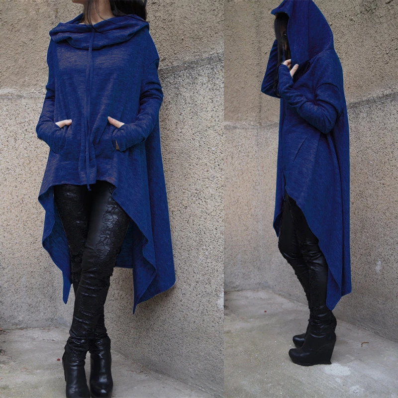 Winter autumn fashion oversized hoodies sweatshirts womens loose Mantel zippered jackets vests unprinted shirts 241010