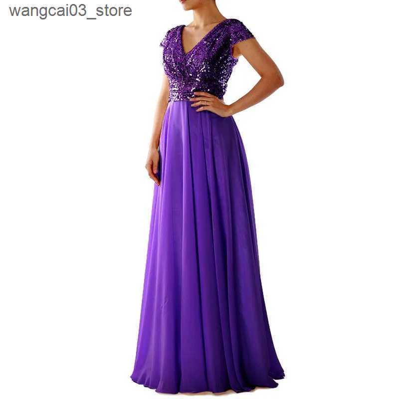 Maternity Dresses Pregnant Women Wedding Dress Prom Birthday Evening Party Maxi Gown V Neck Sequins Maternity Sexy Photo Photography Props Clothes L24