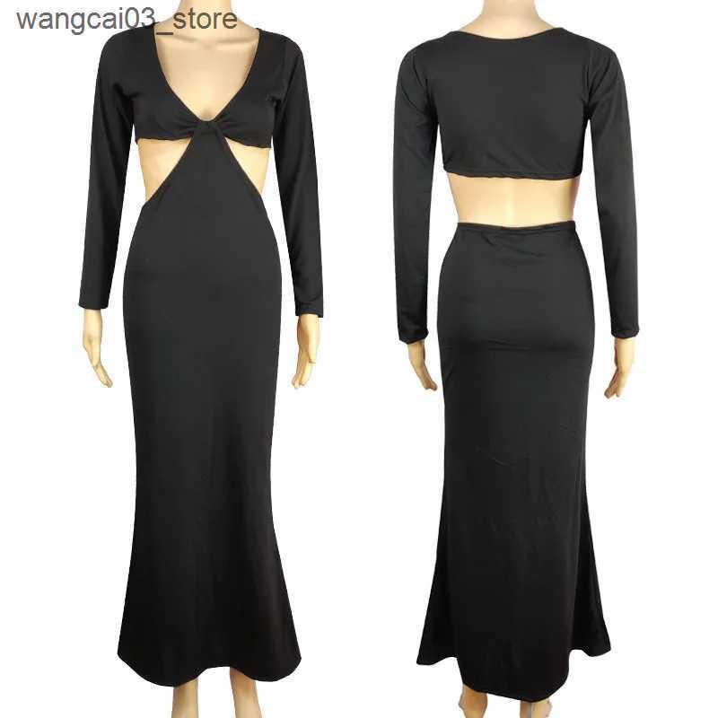 Maternity Dresses 2023 NEW Long Sleeve Bodycon Maternity Maxi Stretchy Dress Perfect For Baby Boy Shower Pregnancy Elastic Gown For Photo Shoots L2409